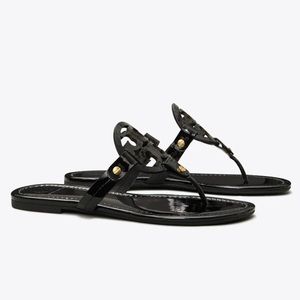 Tory Burch Black Miller Sandals